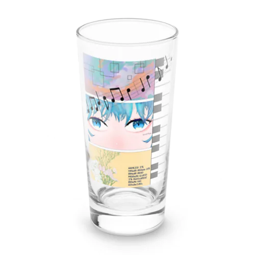 music collar Long Sized Water Glass