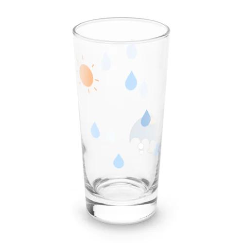 雨の日もるんるん！ Long Sized Water Glass