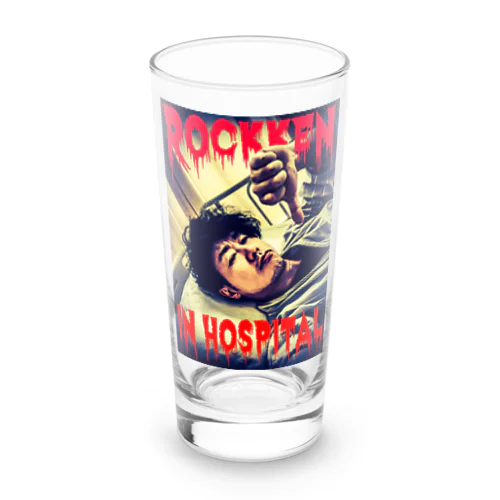 ROCKKEN IN HOSPITAL  Long Sized Water Glass