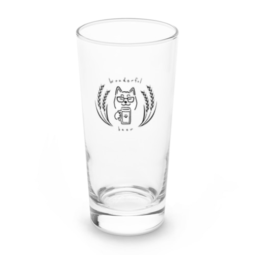 wonderful beer Long Sized Water Glass