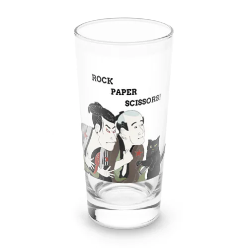 チョキを習得した猫 Long Sized Water Glass