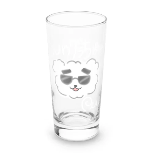 サングラチュー（白文字VER） Long Sized Water Glass