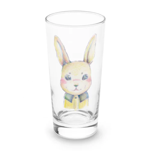 立ち耳のウサギさん Long Sized Water Glass