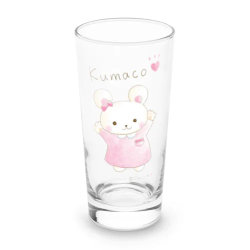 くまこちゃん♡ Long Sized Water Glass