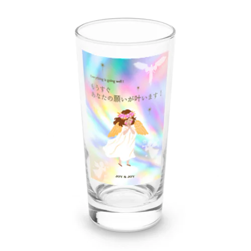 ヒトメボレ続出中♡歩くエンジェルメッセンジャー☆シリーズ Long Sized Water Glass