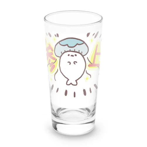 参上あざらし Long Sized Water Glass