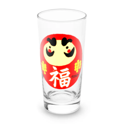 だるまさんころん～福 Long Sized Water Glass