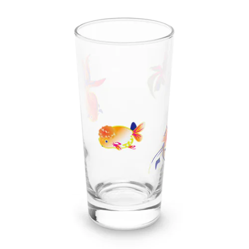 金魚ゆっくり泳ぐ組 Long Sized Water Glass