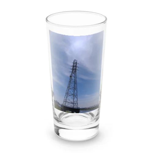 鉄塔と空 Long Sized Water Glass