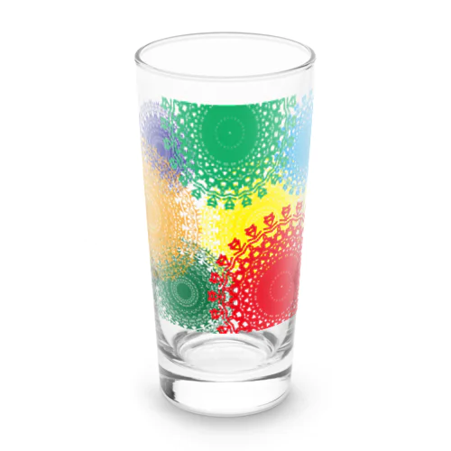colorfull Long Sized Water Glass