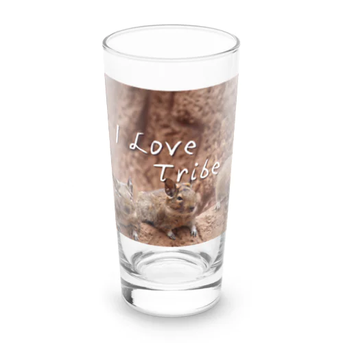 I LOVE Tribe Long Sized Water Glass