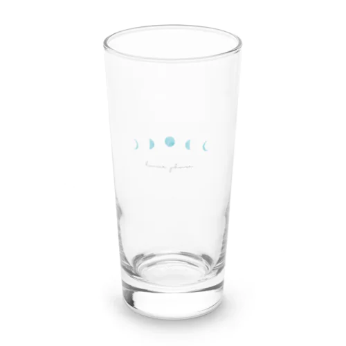 月の満ち欠け Long Sized Water Glass