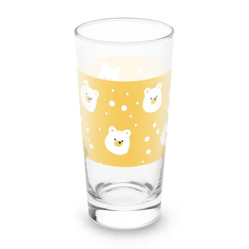 きいろのくまさんがいっぱい。 Long Sized Water Glass