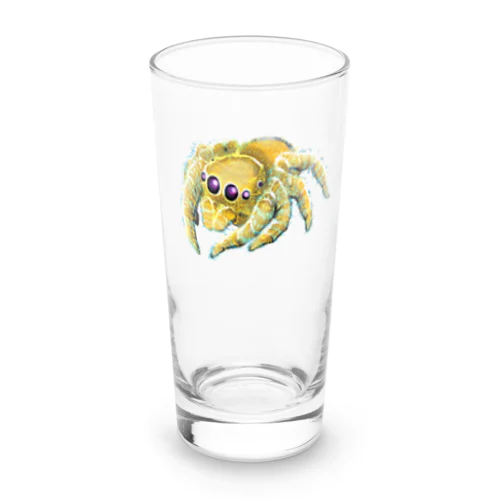 ハエトリグモっぽい柄 Long Sized Water Glass