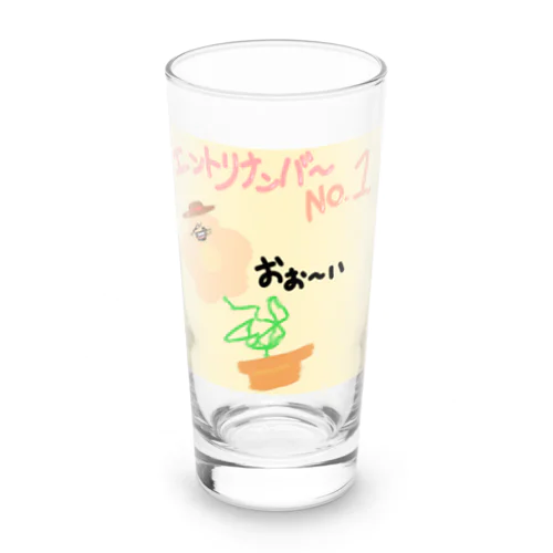 おぉーいばあちゃんﾌﾗ·ﾜｧ Long Sized Water Glass