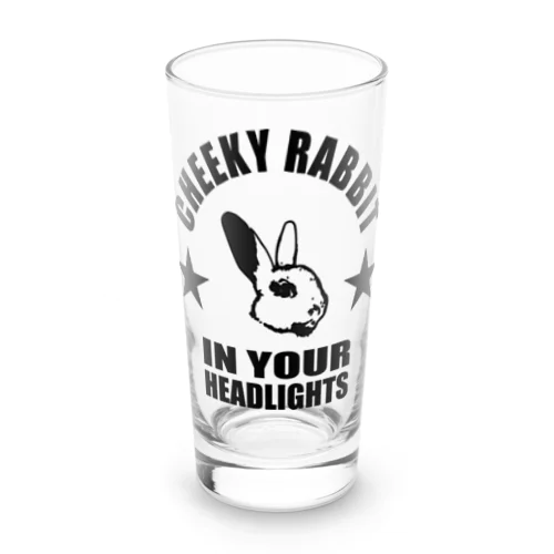 CR015_CheekyRabbit_headlights Long Sized Water Glass