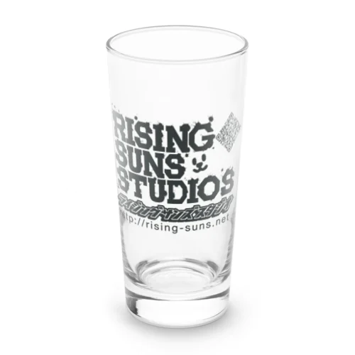 週刊少年ライジングサンズスタジオ ロゴ Long Sized Water Glass