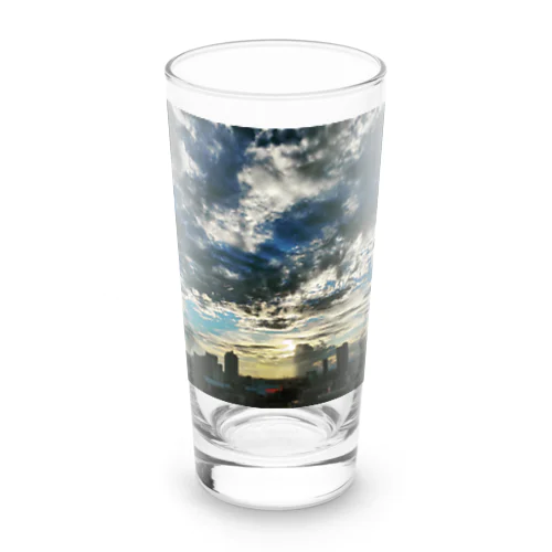 都会の空だって捨てたもんじゃない Long Sized Water Glass