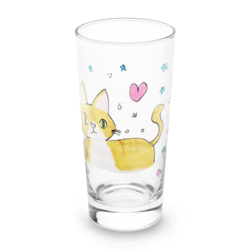 #06 Lovely Cats Long Sized Water Glass