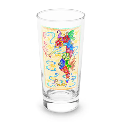 沖縄の神の使い＊琉球シーホースシリーズ Long Sized Water Glass