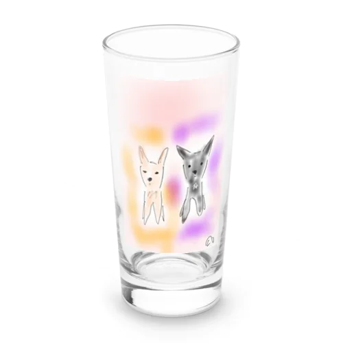 姉妹犬 Long Sized Water Glass