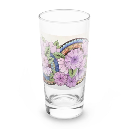 spiritual flower  Long Sized Water Glass
