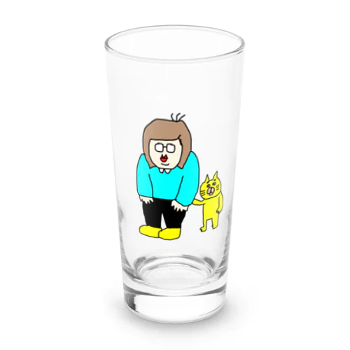 なかよしこよし Long Sized Water Glass