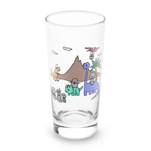 ほーはいさん✖️恐竜 Long Sized Water Glass