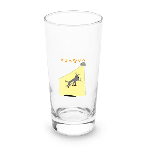 おバカなロバはどこへ向かう Long Sized Water Glass