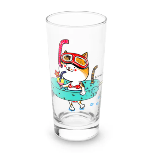 みっけの夏休み Long Sized Water Glass