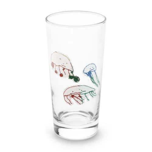 3匹のクラゲ Long Sized Water Glass