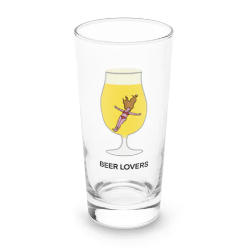 BEER LOVERS Long Sized Water Glass