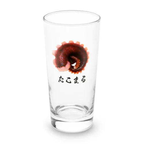 たこまる リアル５ｇタコグッズ Long Sized Water Glass