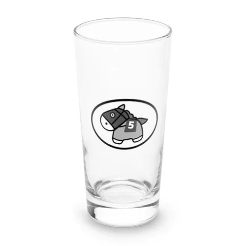 ビッグチャンスくん（黒文字） Long Sized Water Glass