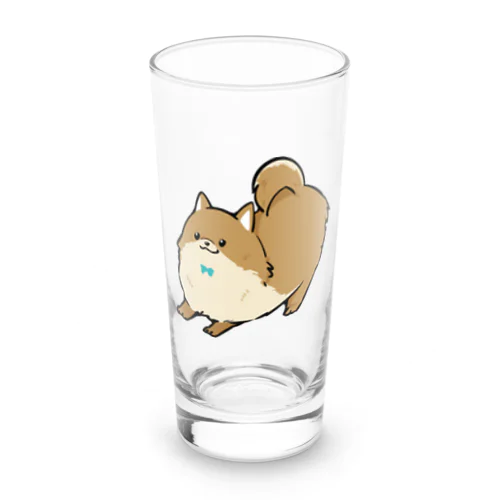 あそびポメ Long Sized Water Glass