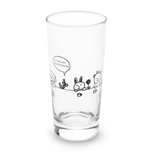 Dessert lab （デザートラボ）のなかよしたち Long Sized Water Glass