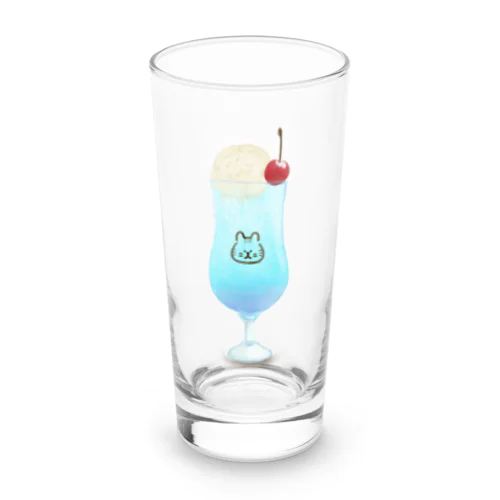 ブルーハワイクリームソーダ Long Sized Water Glass