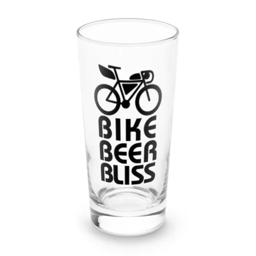 BIKE BEER BLISS  Long Sized Water Glass