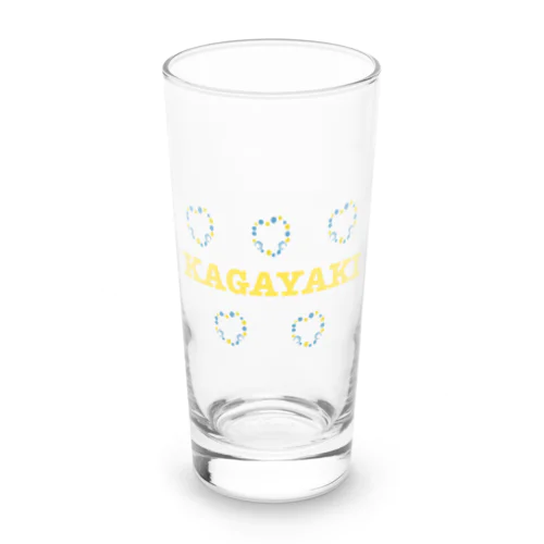 かがやき(ロゴ5つ) Long Sized Water Glass