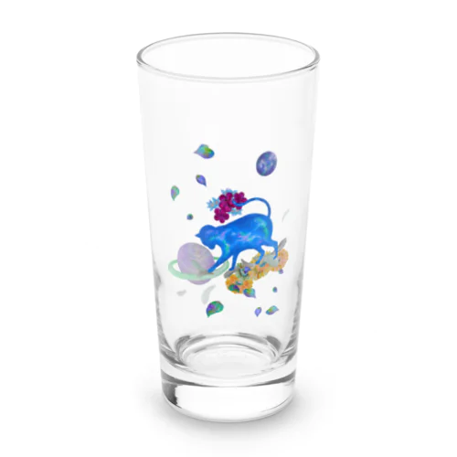 宇宙ねこ Long Sized Water Glass