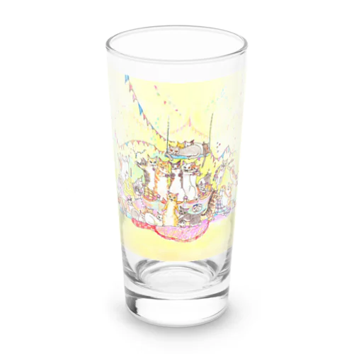 猫パーティー　nekotake Long Sized Water Glass