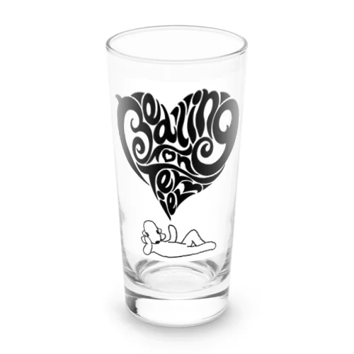 ベドリントンテリア(黒) Long Sized Water Glass