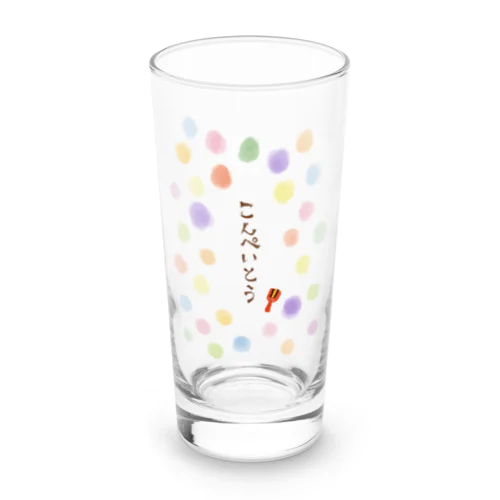 よさこい＊こんぺいとう　その１ Long Sized Water Glass