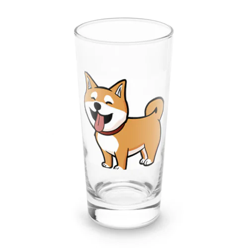 コミック柴犬 Long Sized Water Glass