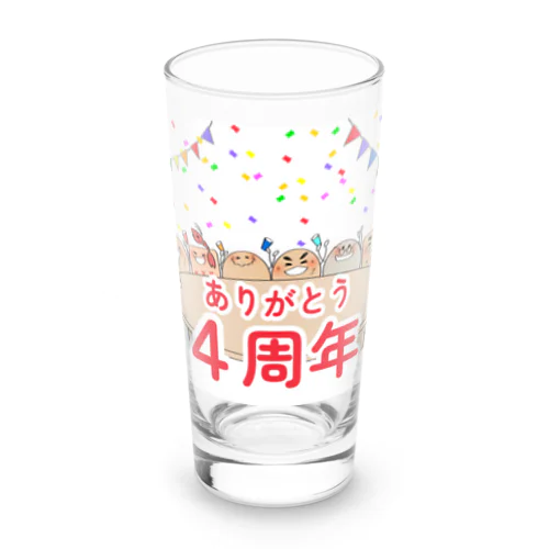 ４周年記念絵グッズ Long Sized Water Glass