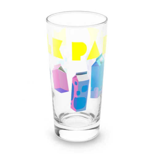 牛乳パック🐄(パーティモード) Long Sized Water Glass