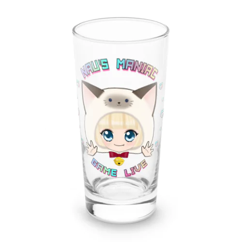 どアップなうちゃんロンググラス Long Sized Water Glass