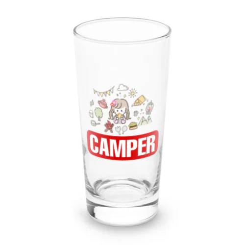 Girls CAMPER Long Sized Water Glass