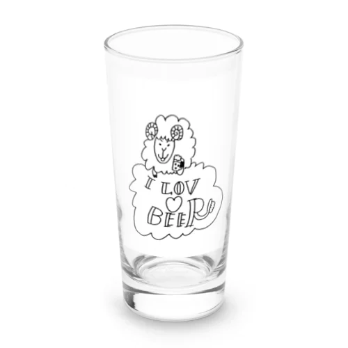 びあひつじくん Long Sized Water Glass