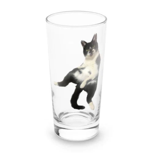 ひょうきん猫カンタくん Long Sized Water Glass